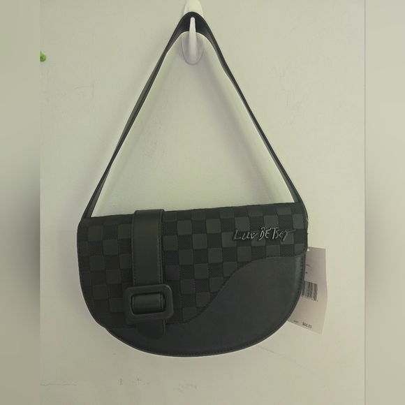 Betsey Johnson Checkered Shoulder Bag - Picture 8 of 8